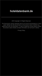 Mobile Screenshot of hoteldatenbank.de
